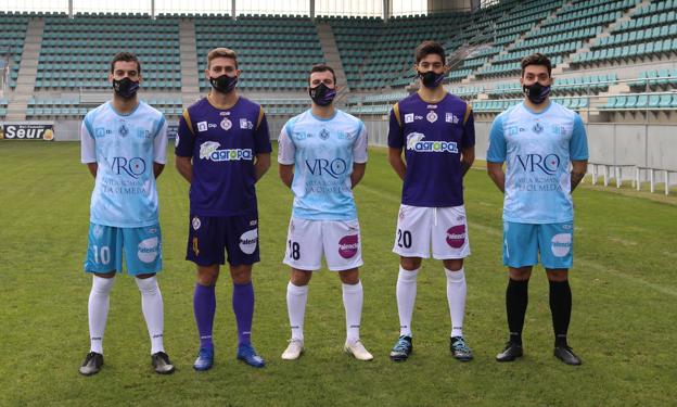 El Palencia Cristo presume del patrimonio palentino en su nueva equipación