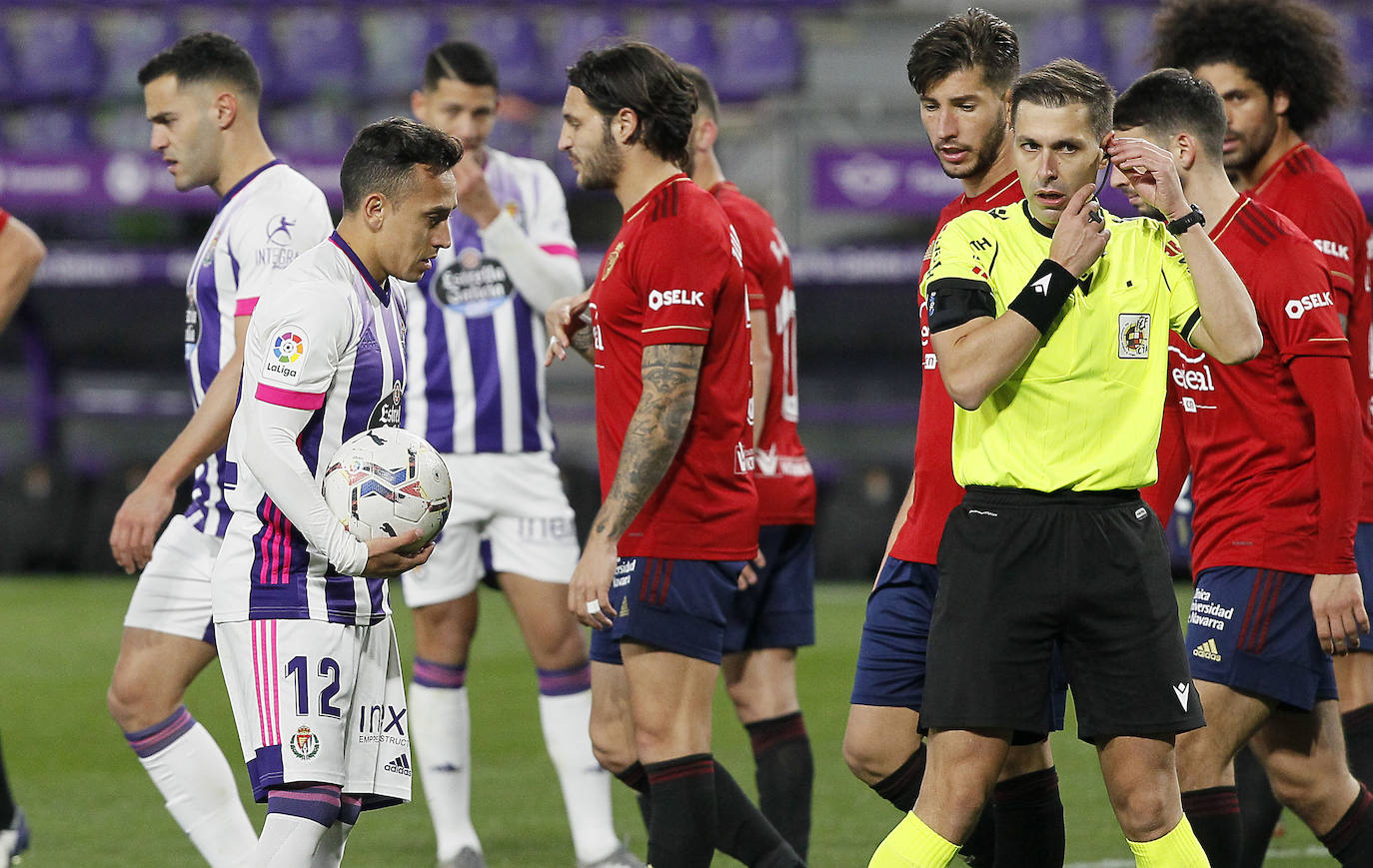 Victoria del Real Valladolid ante el Osasuna (3-2)