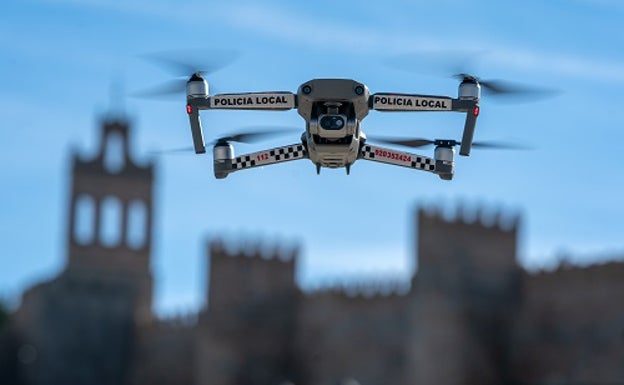 La Policía Local de Ávila refuerza su servicio aéreo con un dron