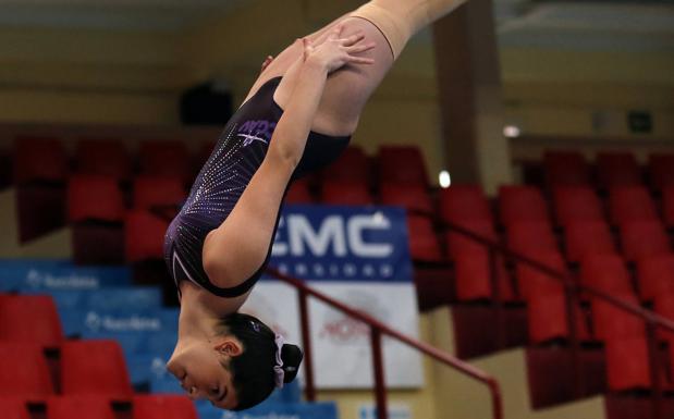 El CG Burgos domina en Nivel Base con cinco medallas en el arranque del Campeonato de España de trampolín