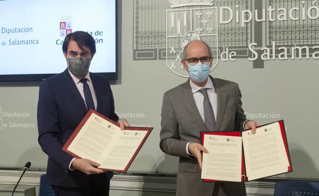 Junta y Diputación de Salamanca rehabilitarán 34 viviendas en pueblos de la provincia