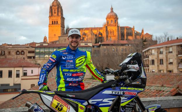 Santolino sale a por su tercer Dakar con ritmo «para poder estar entre los mejores»