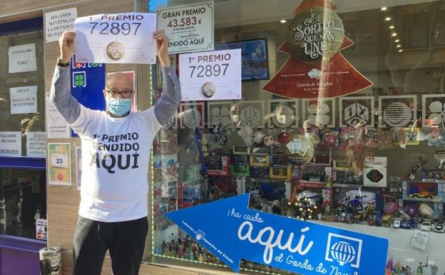 'El Calvo' reparte suerte en Zamora con 400.000 euros de un décimo del Gordo