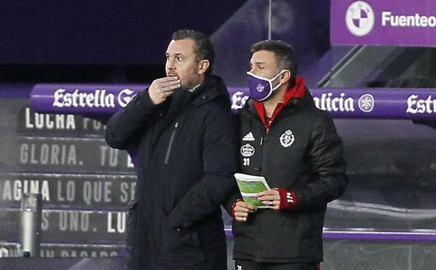 Los tres centrales, un buen antídoto contra el Real Valladolid