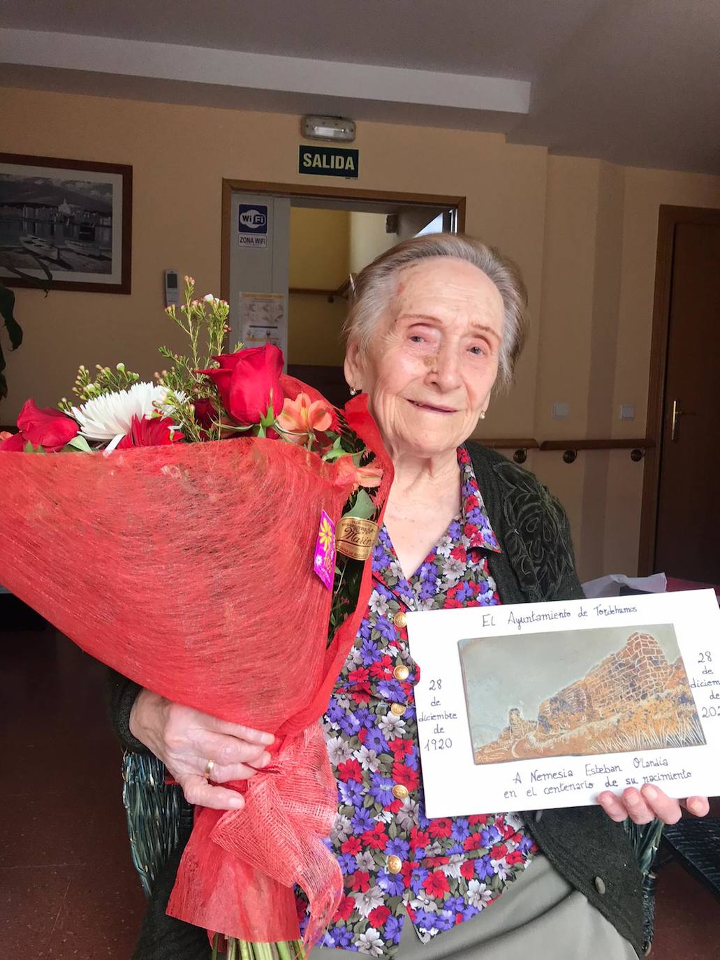 La abuela de Tordehumos cumple 100 años