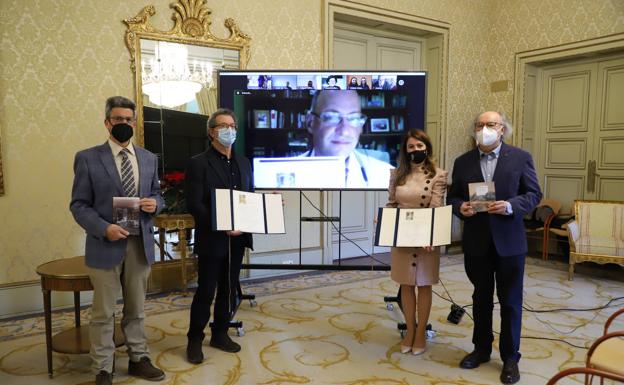 Los escritores Crisanto Pérez y Luis Ramos reciben los Premios de Novela y Poesía Ciudad de Salamanca 2020