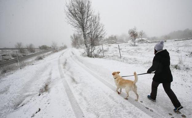 Aviso por nevadas de hasta 20 centímetros en la cordillera Cantábrica y temperaturas que caerán hasta los seis bajo cero