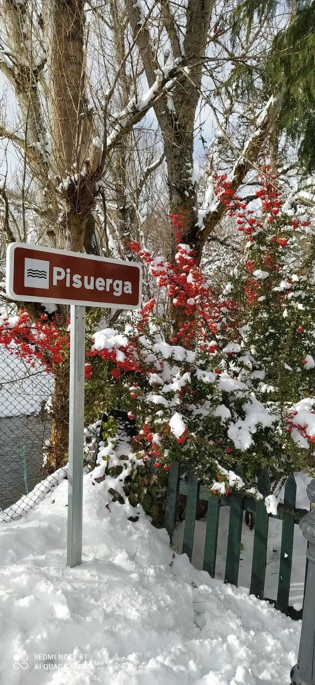 La Pernía se cubre de blanco