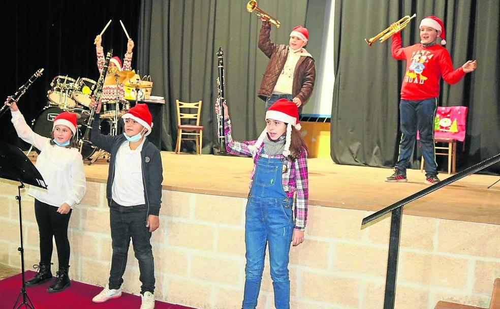 Notas musicales de Navidad en Baltanás