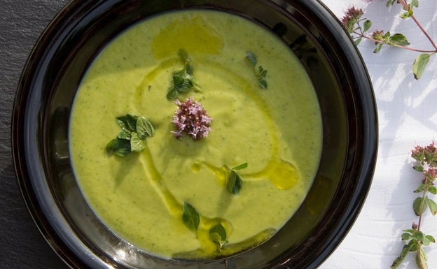 Crema de calabacín, sabrosa y saciante