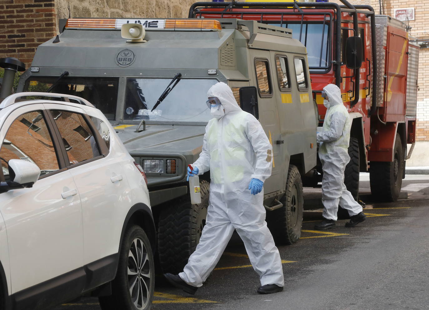 Seis casos positivos en la residencia Santísima Trinidad de Aguilar