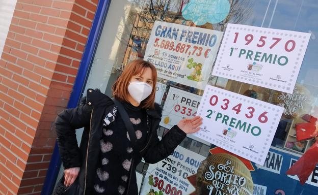 Un bar de Santovenia del Esla reparte 225.000 euros del primer y el tercer premio de El Niño