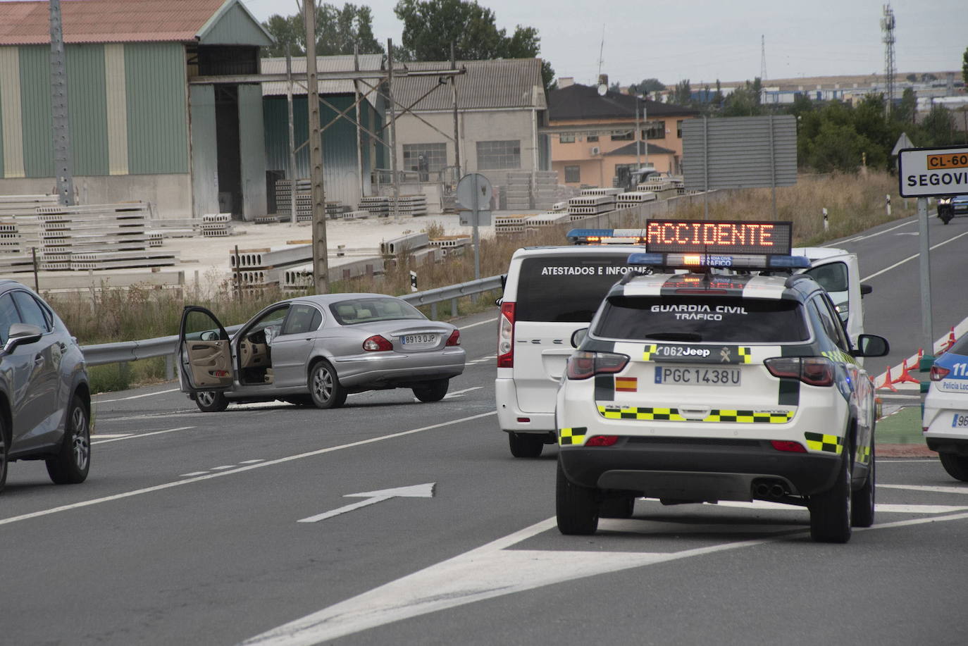 Las muertes en las carreteras segovianas crecieron un 66% en 2020 pese a las restricciones de movilidad