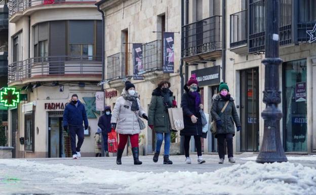 Salamanca amanece a ocho bajo cero en una jornada con temperaturas de hasta -16,4 grados en la región