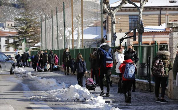 Solo 155 alumnos faltaron a clase por el mal estado de las vías en la provincia de Valladolid