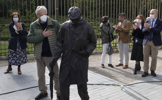 Muere a los 85 años Eduardo Cuadrado, escultor de Delibes y de 'El Comediante'