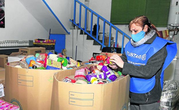 El Banco de Alimentos abastece a 3.920 palentinos, el doble que antes de la covid