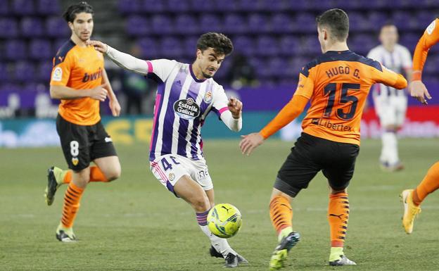 Jota, tercer positivo por coronavirus en el Real Valladolid en los últimos cuatro días