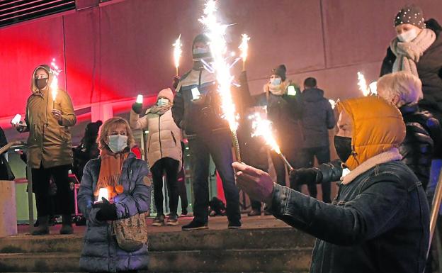 Los gimnasios protestan por las medidas de la Junta en Valladolid