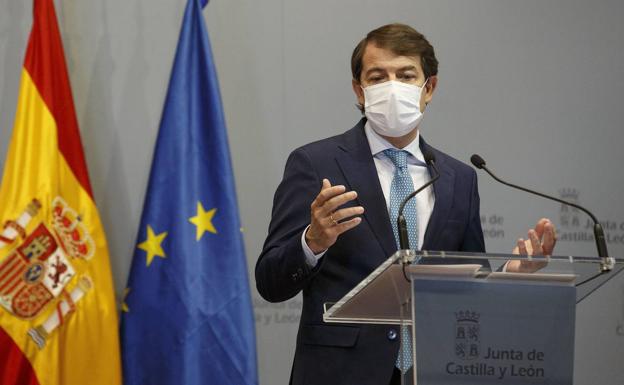 Mañueco: «El debate sobre si es necesario un confinamiento ha quedado zanjado por el Gobierno»