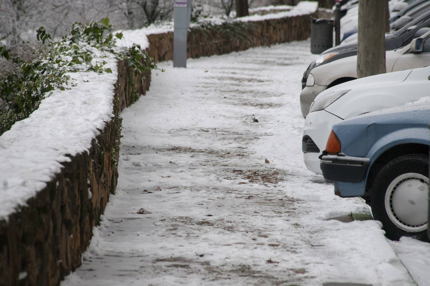 Urgencias atendió a 39 personas por fracturas durante el temporal de nieve