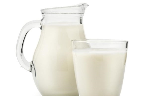 Leche, fuente de calcio y proteínas