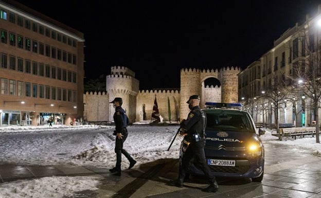 5 denuncias en Ávila por saltarse el toque de queda este fin de semana
