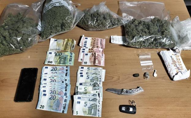 Detienen en Valladolid a un joven por llevar marihuana en su vehículo y quebrantar una orden de alejamiento