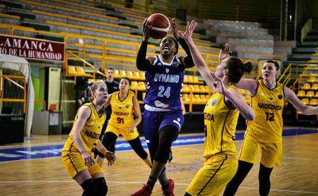 El Dynamo de Kursk vence al Nadezhda y suma en Salamanca su primera victoria (62-86)
