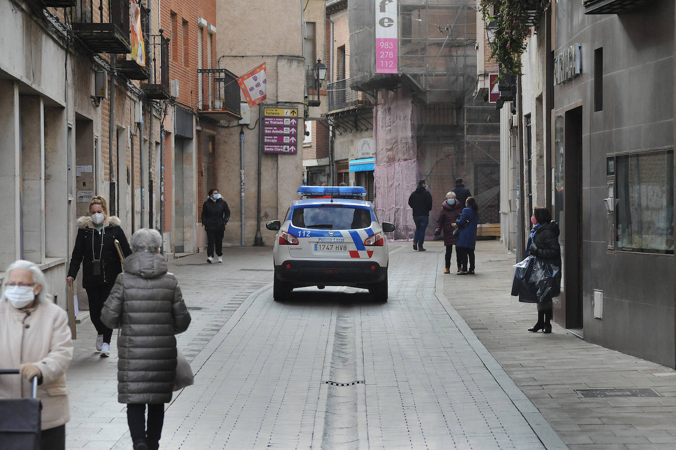 Así avanza la pandemia en la provincia de Valladolid: muy descontrolada en más de una decena de municipios
