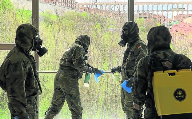 La Academia de Artillería ofrece sus medios para la lucha contra la covid