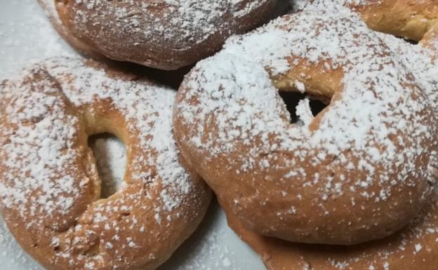 Rosquillas caseras lights de vainilla