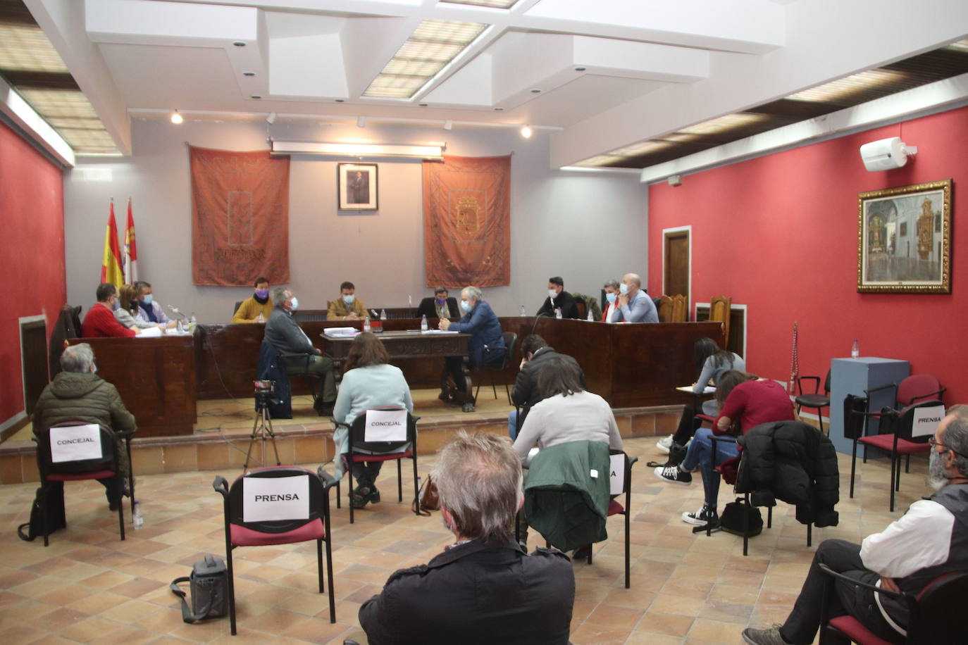 PP y Cs recurren en Cuéllar los acuerdos adoptados en el pleno de noviembre