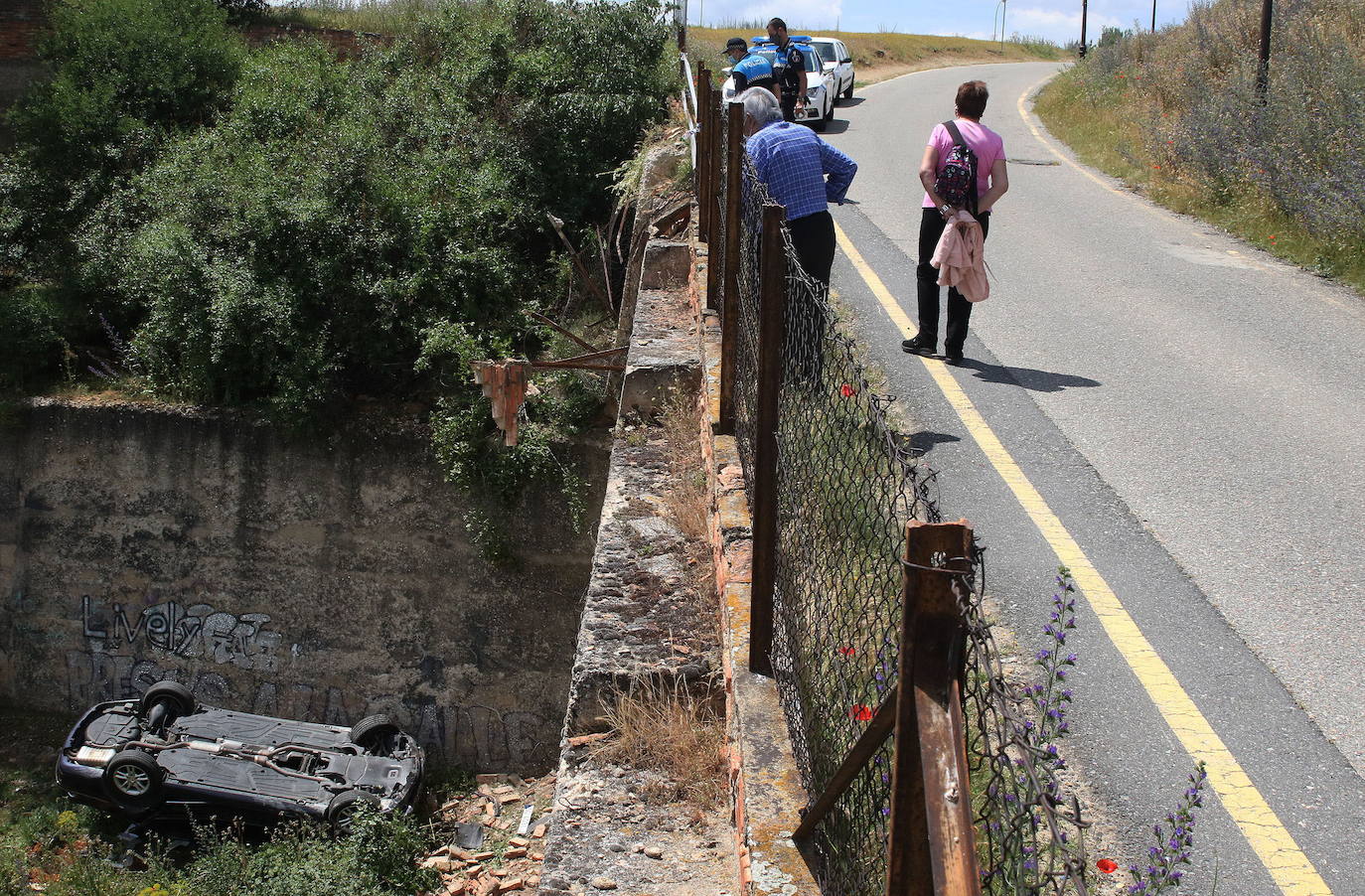 Los accidentes con víctimas en Segovia