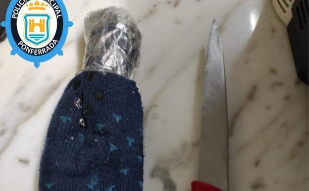 Detienen en Ponferrada a un hombre por no llevar mascarilla y amenazar a voces a los viandantes