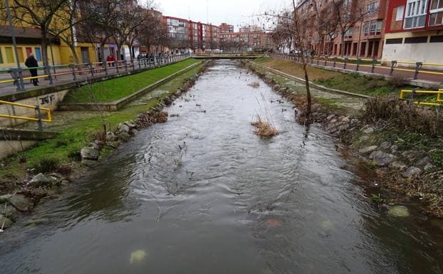 Los ríos de Valladolid esperan las puntas de las crecidas