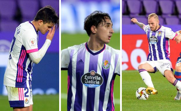 Los canteranos del Real Valladolid siguen si romper la puerta del vestuario