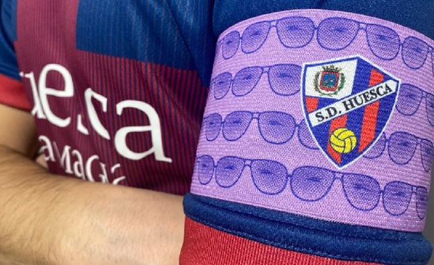 El detalle del Huesca con el Real Valladolid