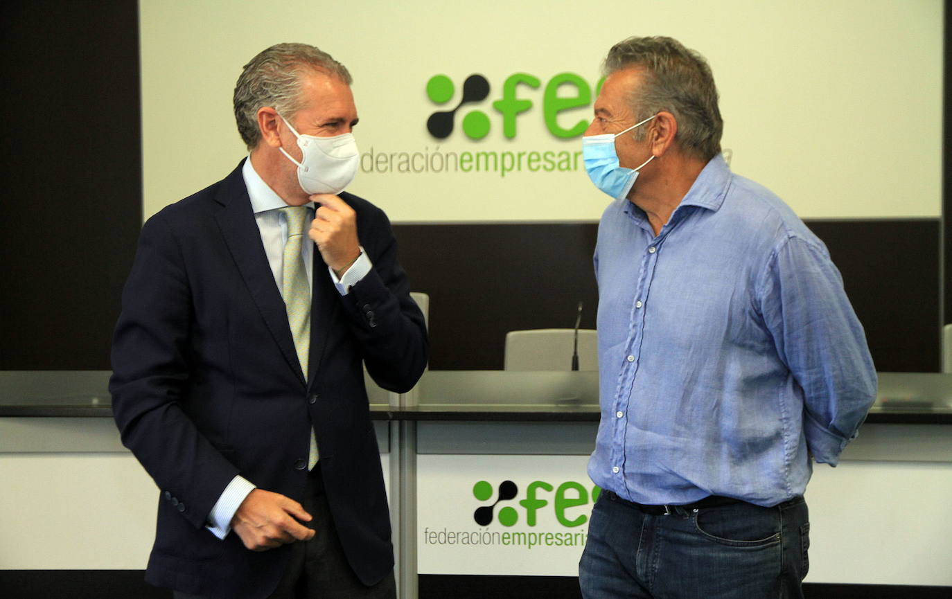 Los empresarios segovianos piden a Igea una mayor agilidad y accesibilidad en las ayudas