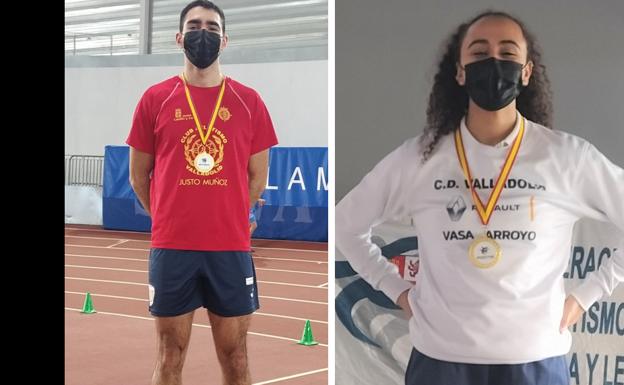 Seis medallas para el CAV en el Autonómico de pista cubierta de pruebas combinadas