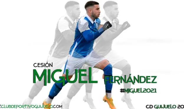 Miguel Fernández llega al CD Guijuelo cedido por el Birmingham City FC