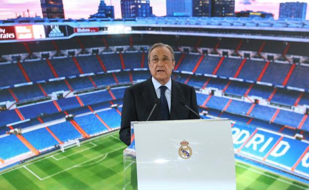 Florentino Pérez, positivo por coronavirus