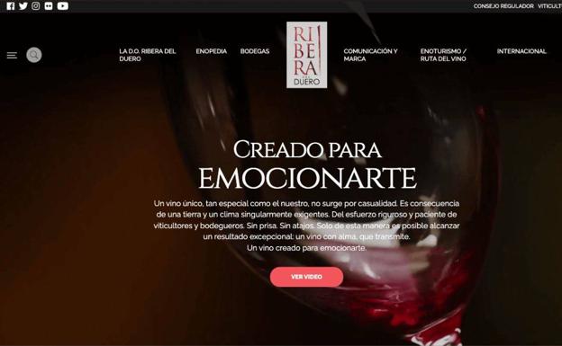 Ribera del Duero da a conocer todos sus secretos a través de una nueva web