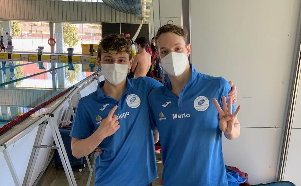 Brotes verdes en la natación vallisoletana