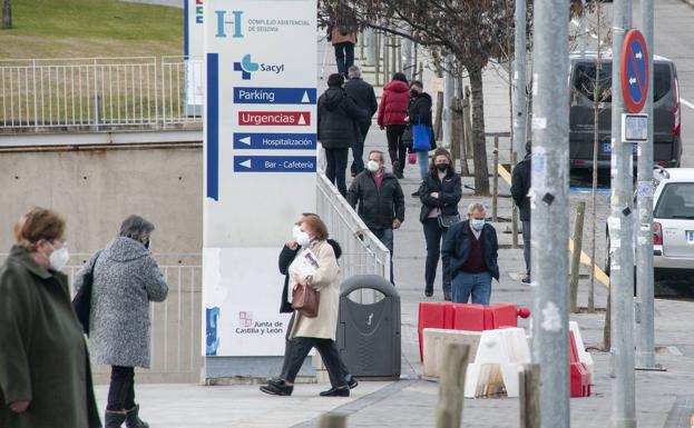 El Hospital de Segovia rompe la racha mortal de veintitrés días seguidos con fallecidos por covid