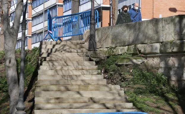 Un nuevo taller de empleo permitirá reparar las escaleras y muros de las márgenes del Carrión en Palencia