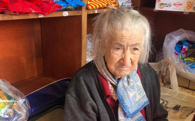 Despedida a la quiosquera del Campo Grande