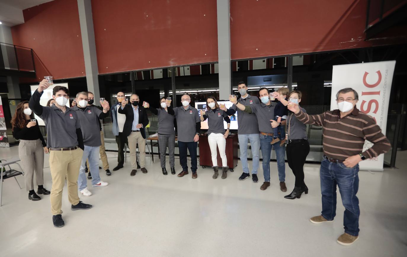 Valladolid celebra la llegada a Marte del 'Perseverance'