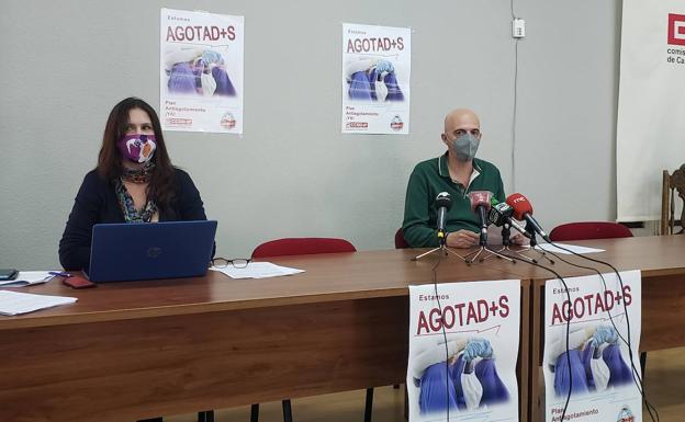 CCOO Salamanca denuncia el «agotamiento» de los trabajadores sanitarios y sociosanitarios
