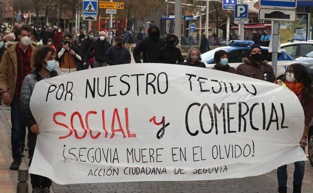 Llamamiento ciudadano por la salvación del tejido social y comercial de Segovia